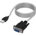 6-ft-USB auf RS-232 DB9 Serial 9Pin Adapter